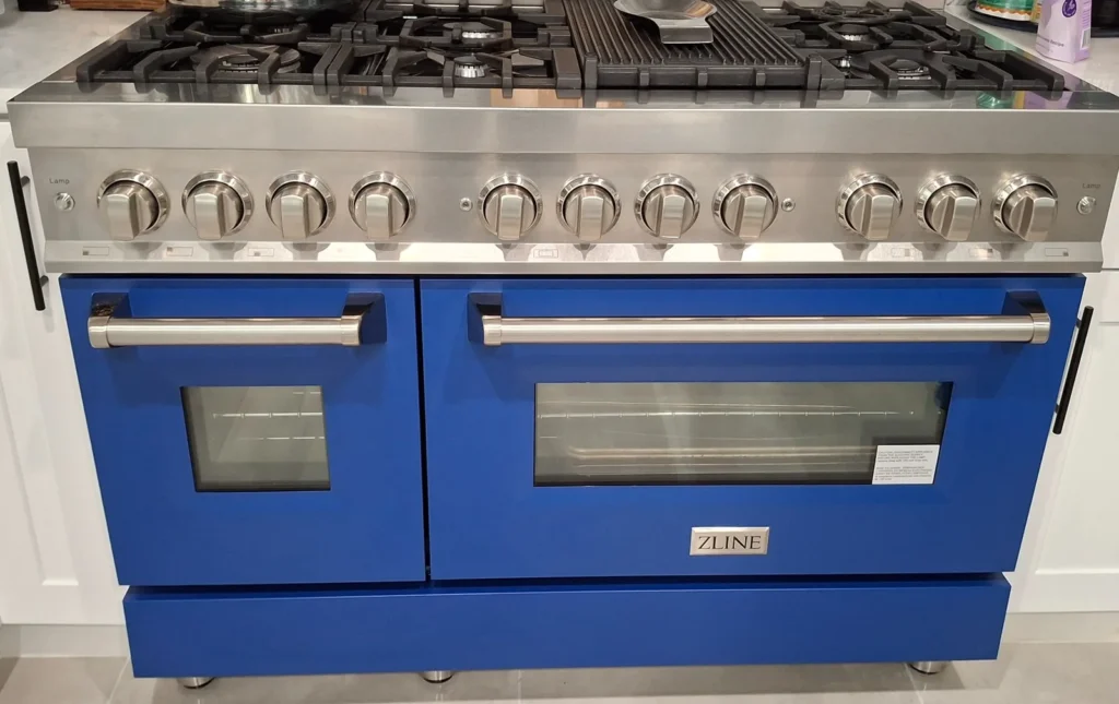 Pro range & cooktop repair in Sarasota — 48" gas range with dual ovens